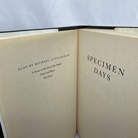 Specimen Days Michael Cunningham Novel Hardcover‎ Fiction Book - Picture 5 of 9